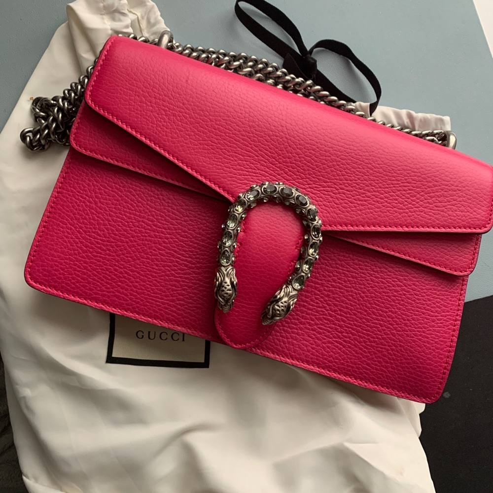 Pink Gucci Clutch Purse
